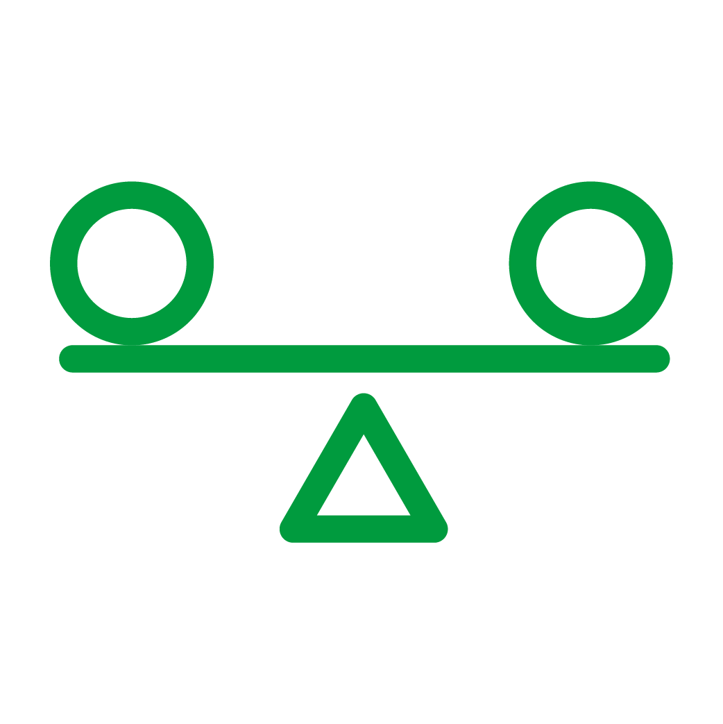 Balance icon green